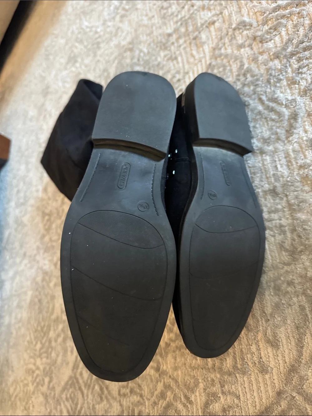 Nine West suede knee high flat boots